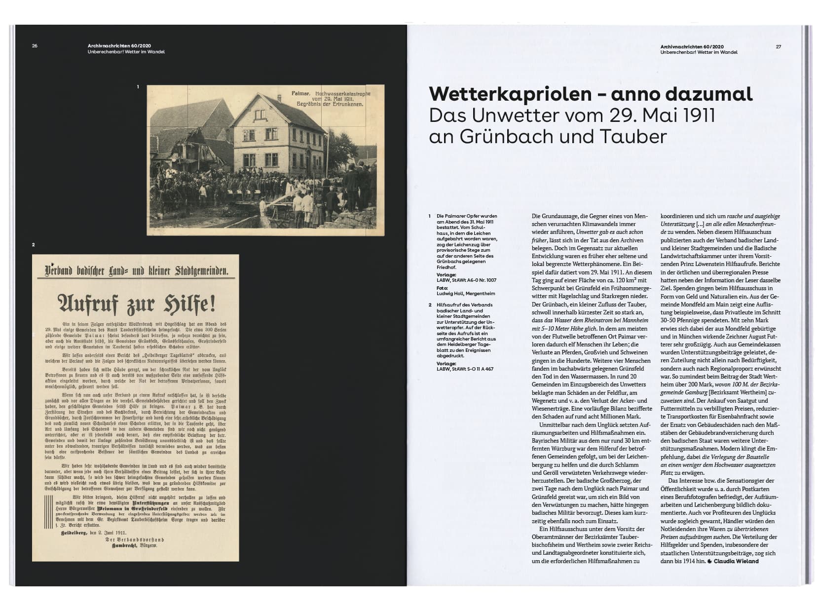 Bureau Johannes Erler – Neugestaltung der Archivnachrichten