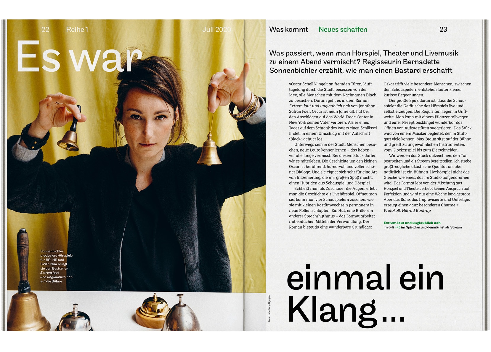 Bureau Johannes Erler – Reihe 1 — Magazin der Staatstheater Stuttgart
