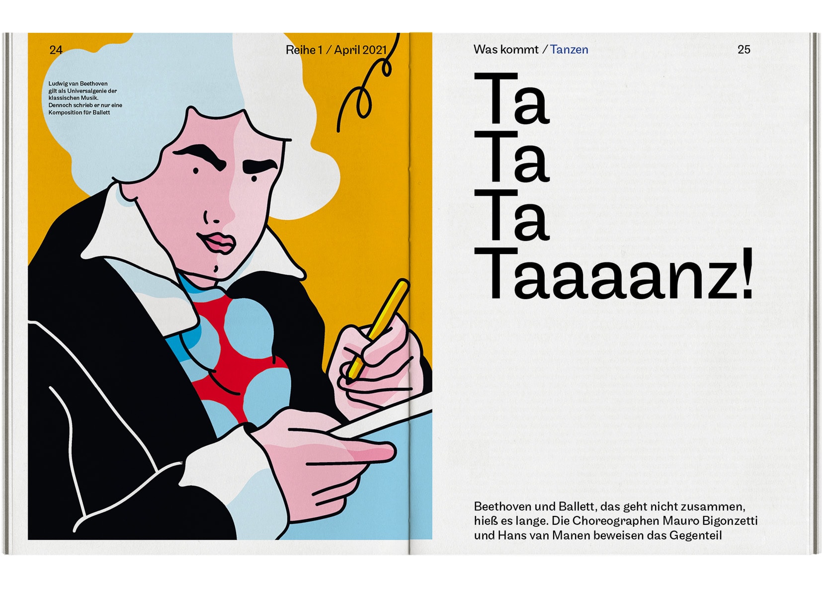 Bureau Johannes Erler – Reihe 1 — Magazin der Staatstheater Stuttgart