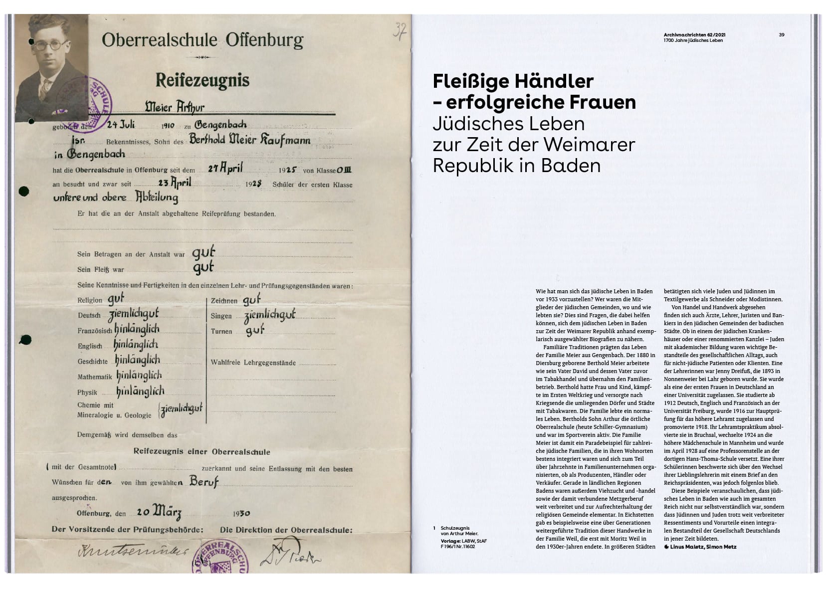 Bureau Johannes Erler – Archivnachrichten Nr. 62 / 63
