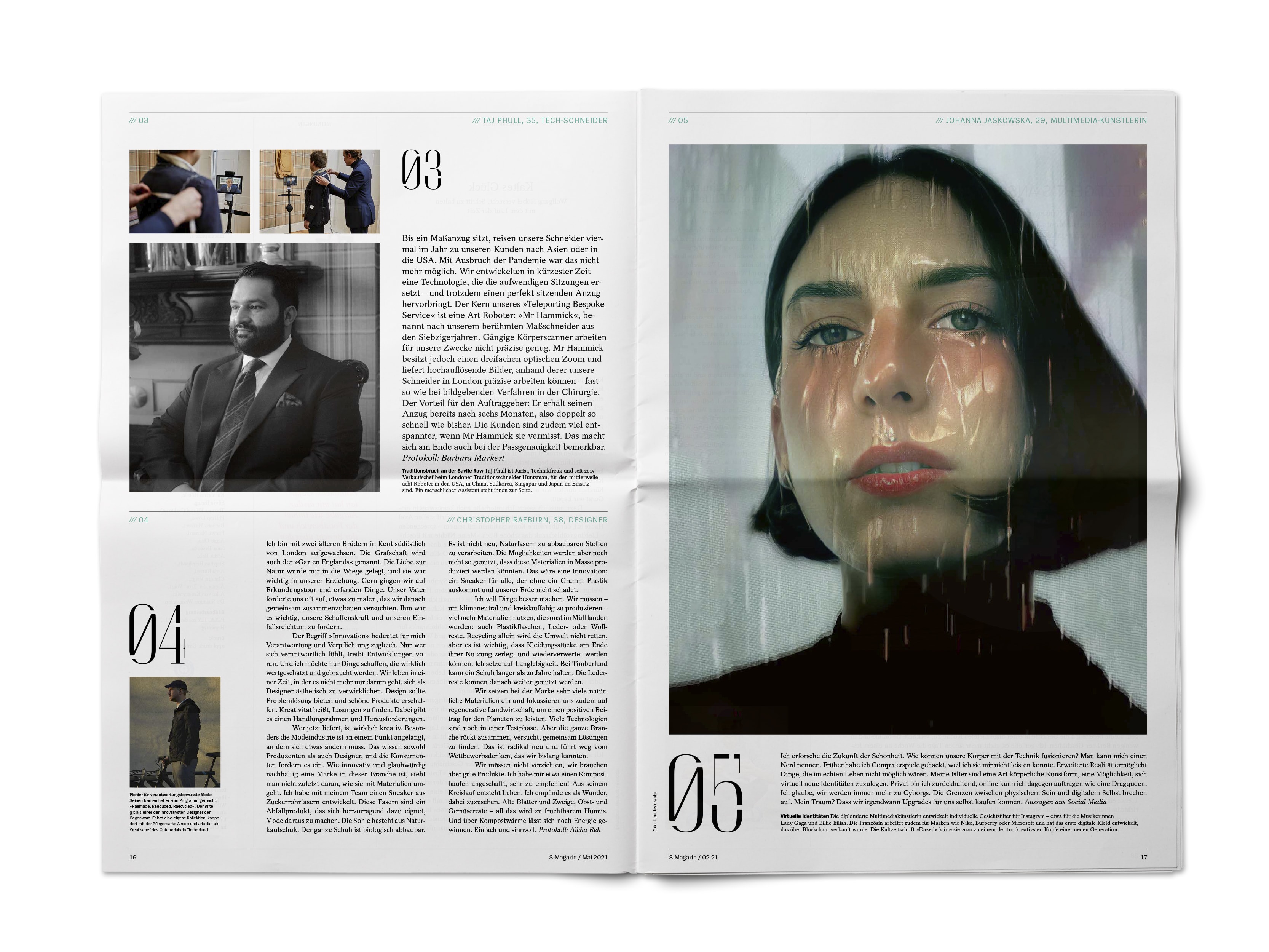 Bureau Johannes Erler – Spiegel S-Magazine / Nr. 10–15