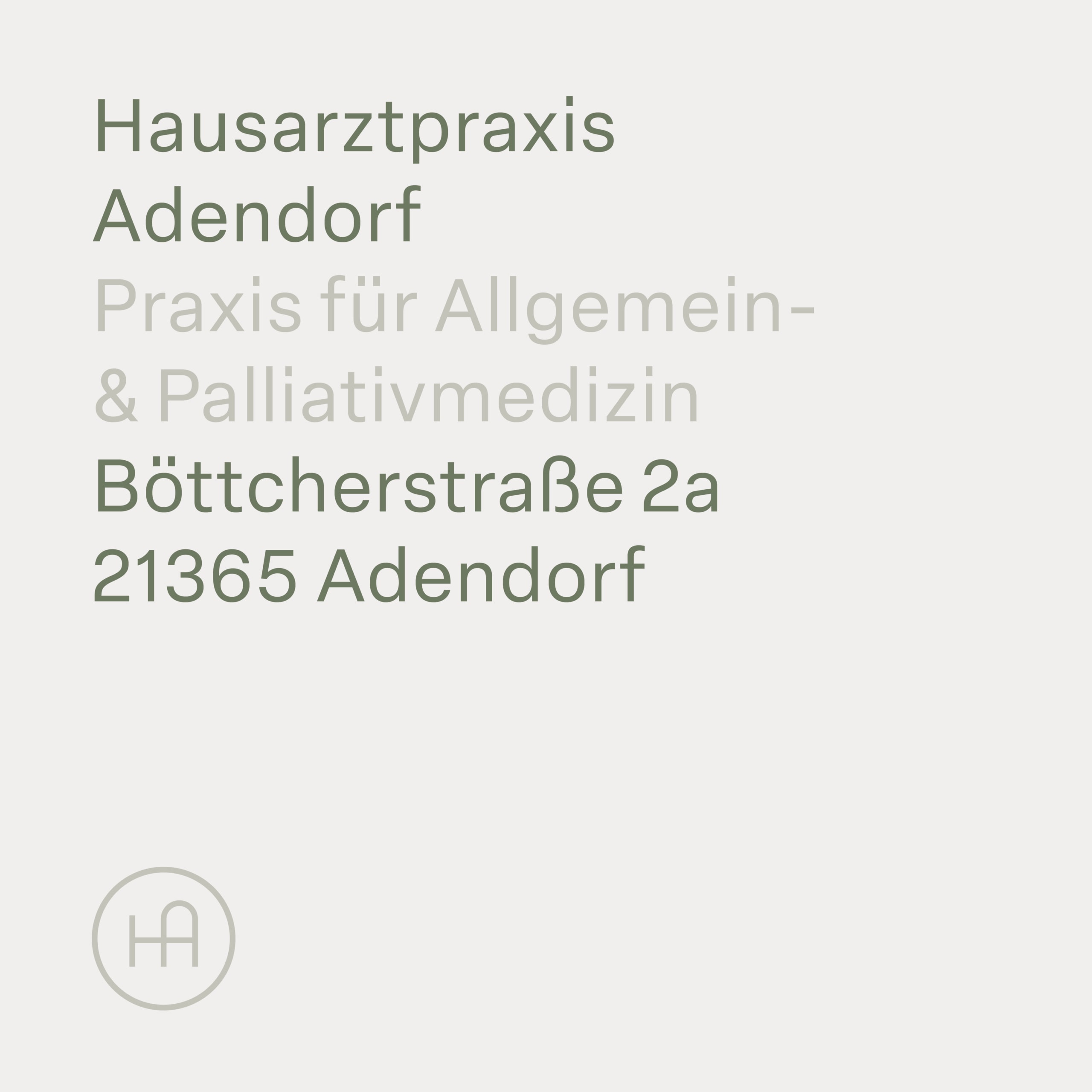 Bureau Johannes Erler – Hausarztpraxis Adendorf